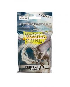 Dragon Shield: Perfect Fit Toploader Inner Card Sleeves: Clear