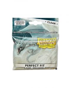 Dragon Shield: Perfect Fit Sideloader Inner Card Sleeves: Clear