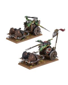 The Old World: Orc & Goblin Tribes: Orc Boar Chariots