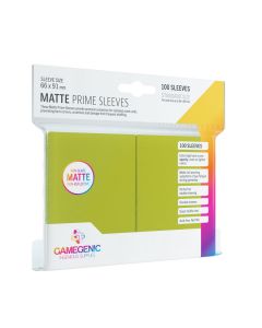 Matte Prime Sleeves: Lime