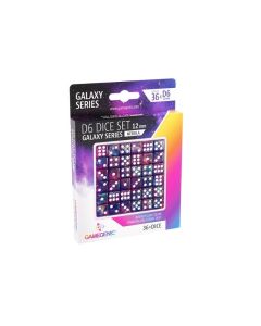 D6 Dice Set 12mm: Galaxy Series: Nebula