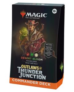 Magic The Gathering: Outlaws of Thunder Junction: Desert Bloom Commander Deck