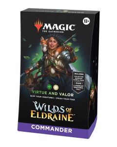 Magic The Gathering: Wilds of Eldraine: Virtue and Valor Commander Deck