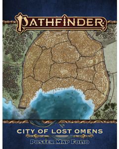 Pathfinder: Lost Omens: City of Lost Omens Poster Map Folio