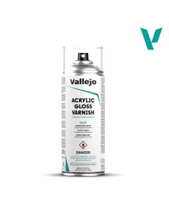 Vallejo Acrylic Spray Varnish: Gloss