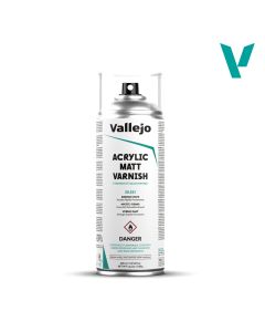 Vallejo Acrylic Spray Varnish: Matt
