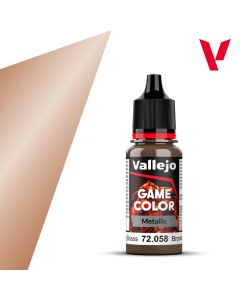 Vallejo Game Color: Metallic: Brassy Brass
