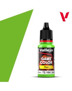 Vallejo Game Color: Fluo: Green