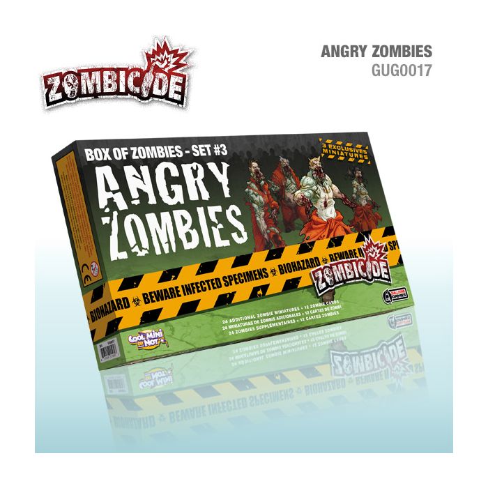 Zombicide Box of Zombies #3 Angry Zombies 