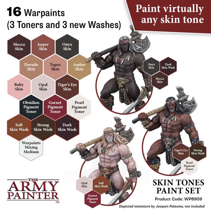 The Army Painter Zombicide 2nd Edition Core Paint Set, 20 Acrylic Paints