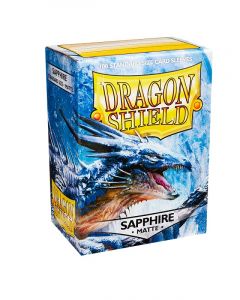 Dragon Shield: Matte Sleeves: Sapphire