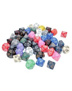 Loose Polyhedral d10s Opaque