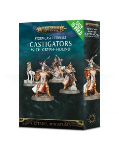 Warhammer AoS: Stormcast Eternals: Easy to Build Castigators with Gryph-hound