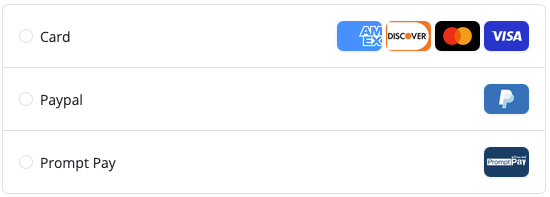 Payment methods