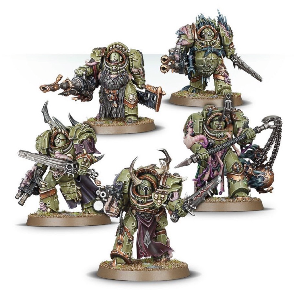Warhammer 40k: Death Guard: Blightlord Terminators