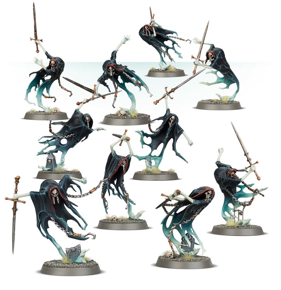 [GAW-99120207244] Warhammer AoS: Nighthaunt: Bladegheist Revenants