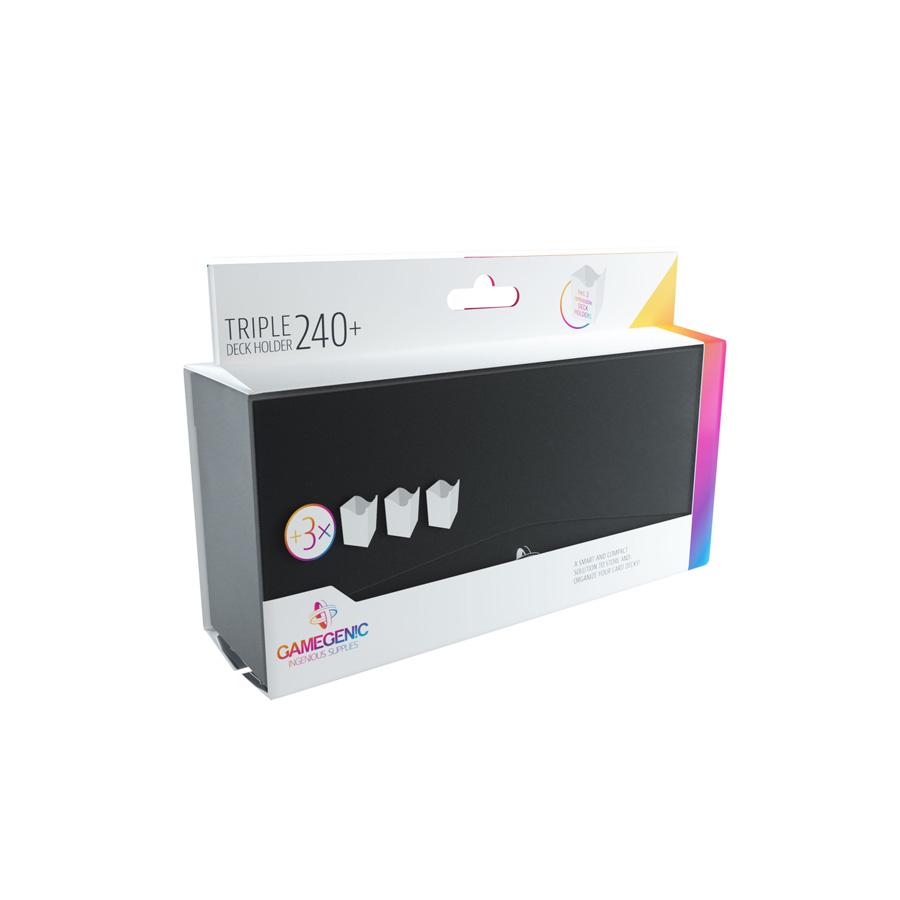 [GGS-25020ML] Triple Deck Holder 240+: Black