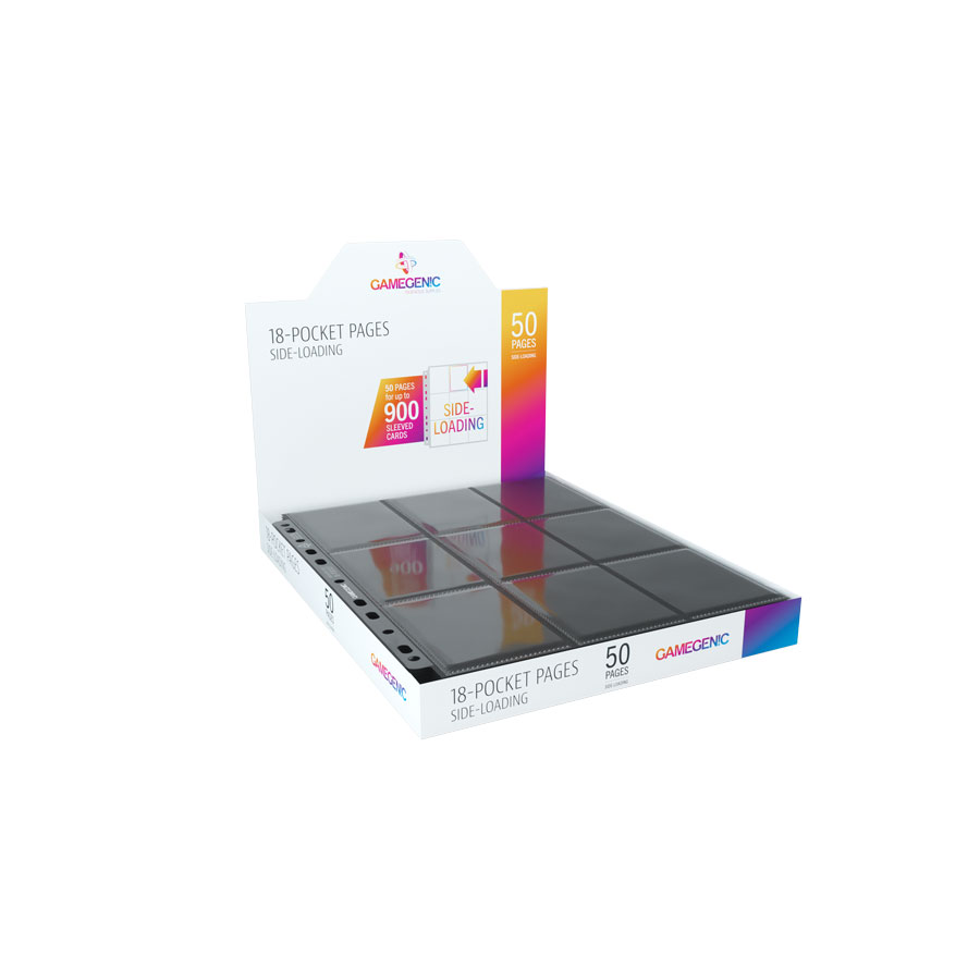 [GGS-30002ML] 18-Pocket Pages Side-Loading (50 pages display): Black