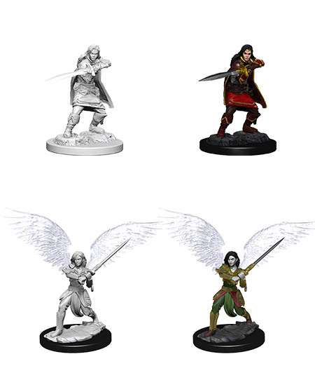 D&D Nolzur's Marvelous Miniatures: Aasimar Fighter