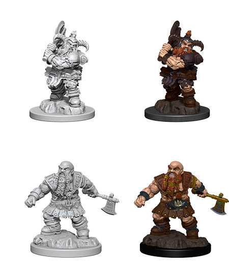 D&D Nolzur's Marvelous Miniatures: Dwarf Barbarian