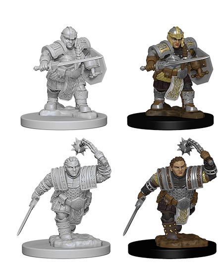 [WZK-72617] D&D Nolzur's Marvelous Miniatures: Dwarf Fighter