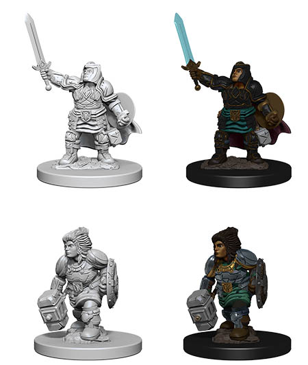 D&D Nolzur's Marvelous Miniatures: Dwarf Paladin