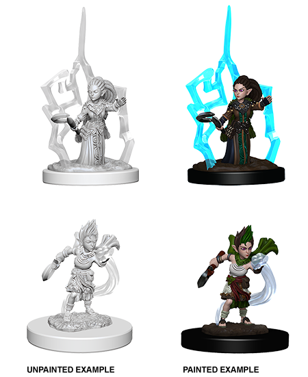 [WZK-73347] Pathfinder Battles Deep Cuts Miniatures: Gnome Female Druid