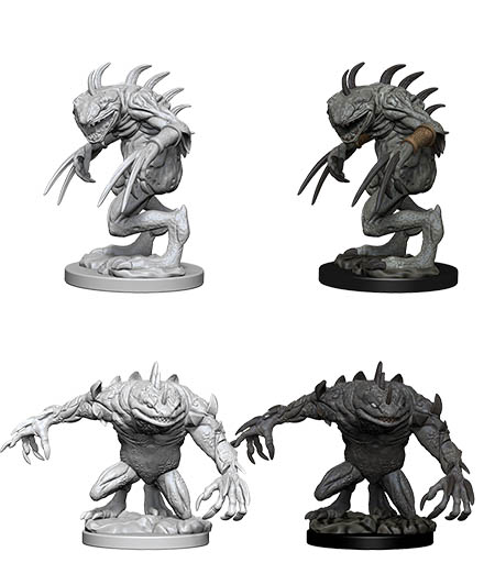 D&D Nolzur's Marvelous Miniatures: Gray Slaad & Death Slaad