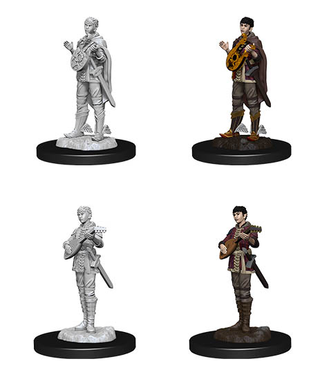 D&D Nolzur's Marvelous Miniatures: Half-Elf Bard