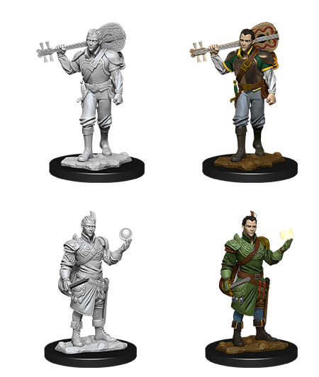 D&D Nolzur's Marvelous Miniatures: Half-Elf Bard