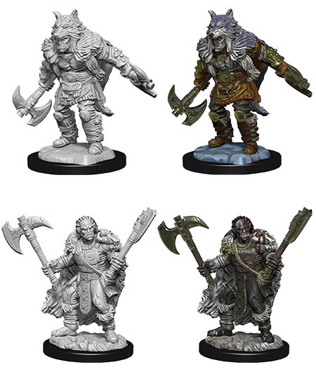 D&D Nolzur's Marvelous Miniatures: Half-Orc Barbarian