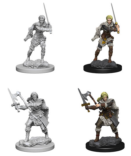 D&D Nolzur's Marvelous Miniatures: Human Barbarian