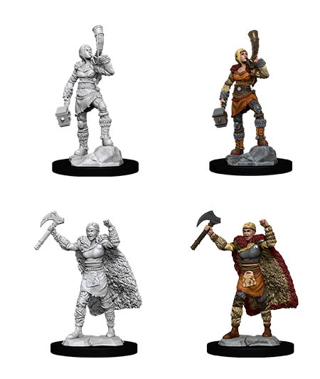 D&D Nolzur's Marvelous Miniatures: Human Barbarian