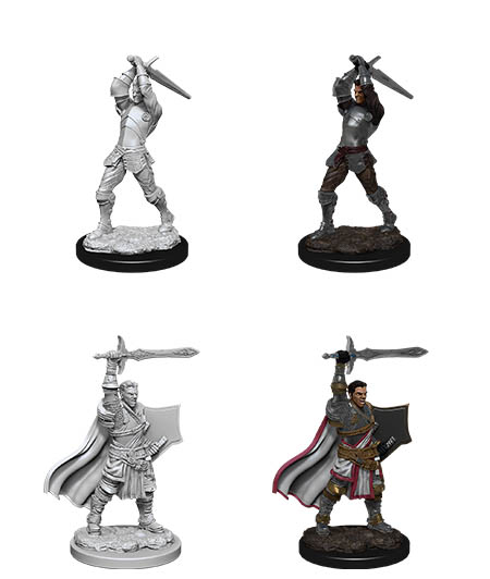 [WZK-90060] D&D Nolzur's Marvelous Miniatures: Human Paladin