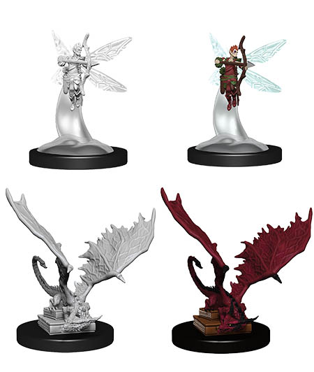 D&D Nolzur's Marvelous Miniatures: Pseudodragon & Sprite