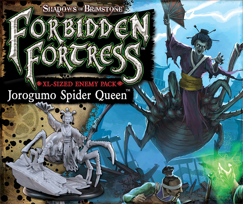 [FFP-07E14] Shadows of Brimstone: Jorogumo Spider Queen XL Enemy Pack