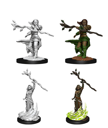 [WZK-90223] D&D Nolzur's Marvelous Miniatures: Human Druid