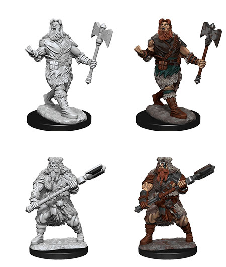 D&D Nolzur's Marvelous Miniatures: Human Barbarian