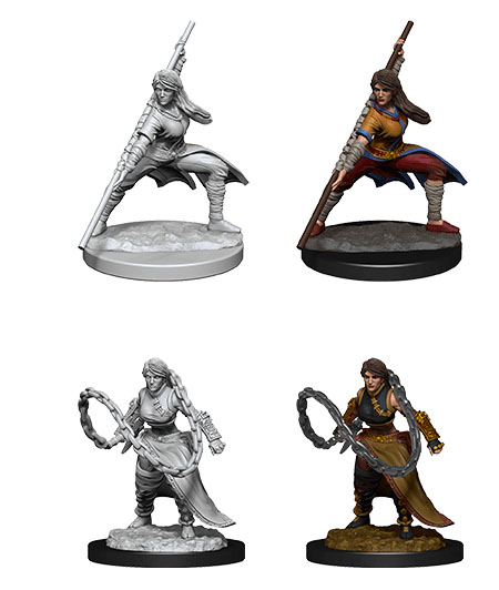 [WZK-90225] D&D Nolzur's Marvelous Miniatures: Human Monk
