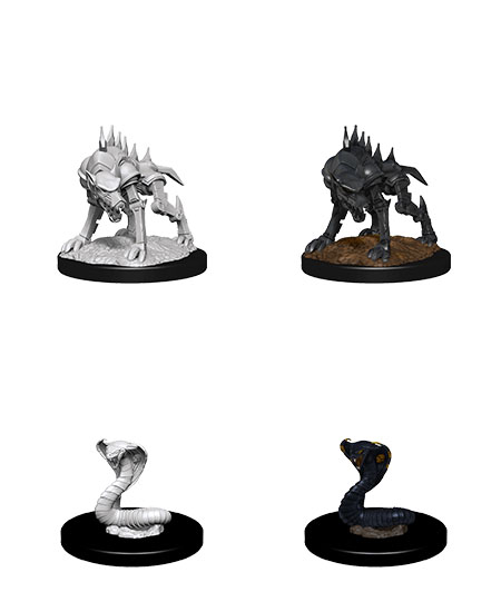 D&D Nolzur's Marvelous Miniatures: Iron Cobra & Iron Defender