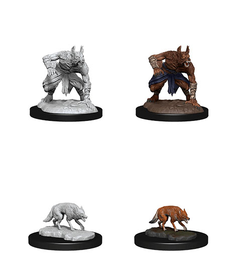 D&D Nolzur's Marvelous Miniatures: Jackalwere & Jackal