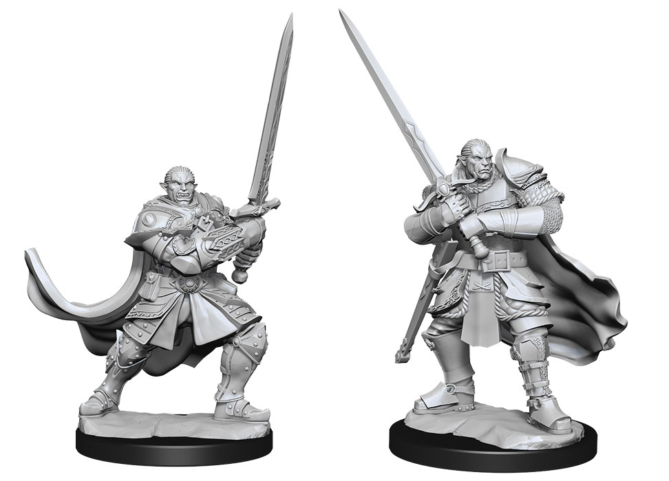 D&D Nolzur's Marvelous Miniatures: Half-Orc Paladin