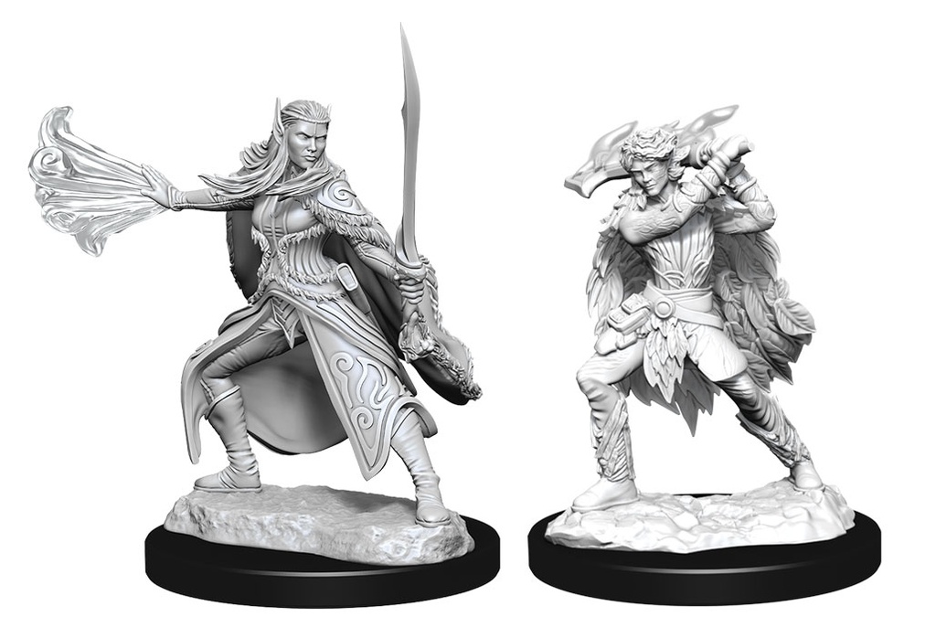 D&D Nolzur's Marvelous Miniatures: Winter Eladrin & Spring Eladrin