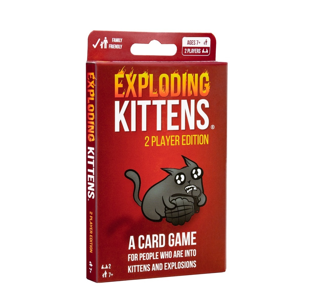 [EKG-2PLAY] Exploding Kittens: 2 Player Edition