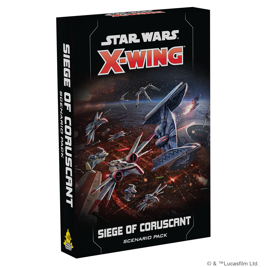 [AMG-SWZ95EN] X-Wing Second Edition: Siege of Coruscant Scenario Pack