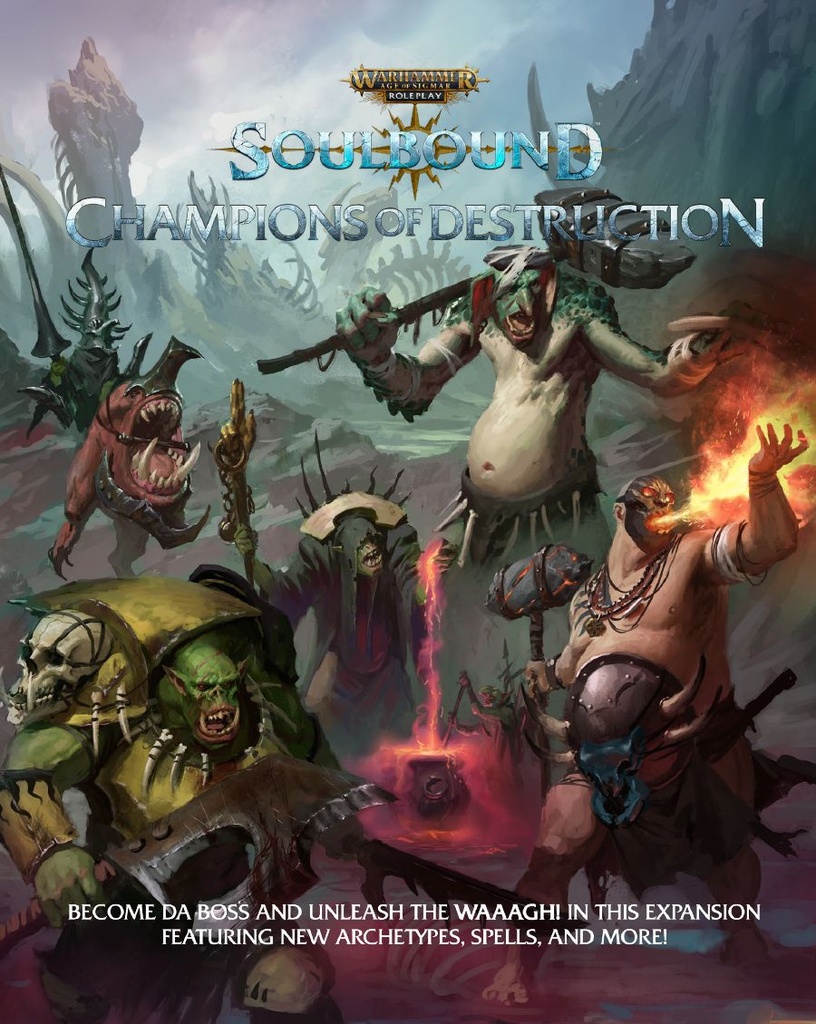 [CB7-2534] Warhammer Age of Sigmar Roleplay: Soulbound: Champions of Destruction