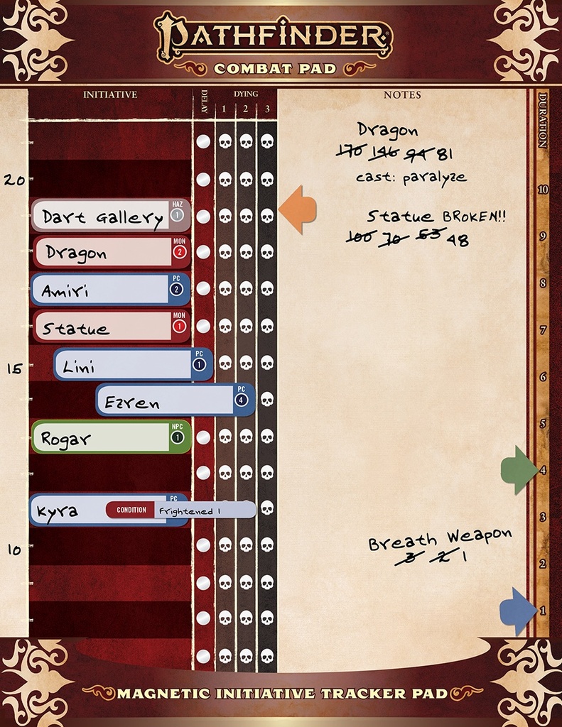 Pathfinder: Combat Pad