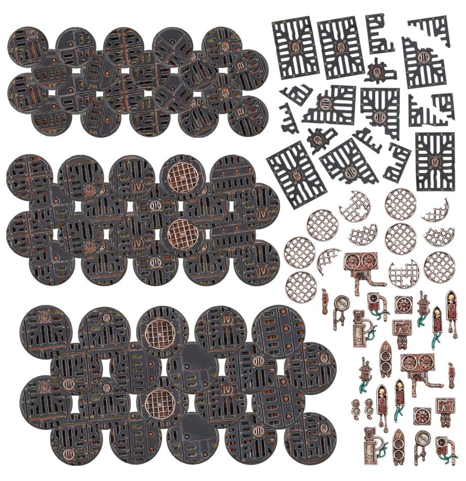[GAW-99120199133] Warhammer 40k: Void War Bases