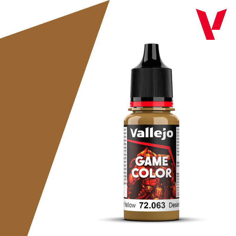 Vallejo Game Color: Desert Yellow