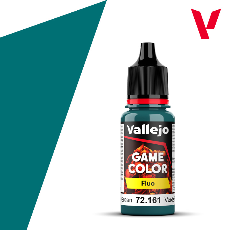 Vallejo Game Color: Fluo: Cold Green